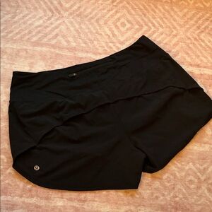 Lululemon Black Speed Up Shorts 14